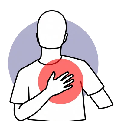 Illustration of post-training upper-body tension